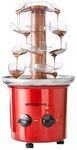 Global Gizmos Cascading Chocolate Fountains/Unique Tabletop Party Centrepiece/Ideal for Parties, Weddings and Events (Premium)