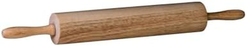 Avanti Classic Wooden Rolling Pin, 50 cm Length, Brown (12948)