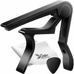 Phoenix one touch guitar Capo Tastcaring for fiber cloth safe and secure manufacturer guarantee three-piece set! for Forkelectricclassicacoustic