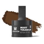 Gowwim Root Touch up Powder, Instantly Gray Hair Cover up Hairline Powder for Women & Men Waterproof and Sweatproof Root Cover up Long-Lasting for Thinning Hair (Medium Brown 4g-3)