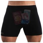 Smuggling Duds Boxer Brief Shorts - Anti Theft, Pickpocket Proof, Travel Pocket Underwear