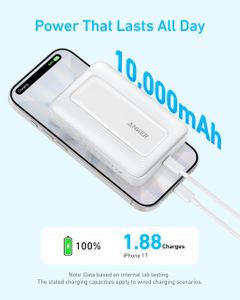 Anker Zolo Magnetic Power Bank 10000mAh – Portable Charger