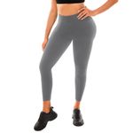 Sanpetix High Waisted Leggings for Women UK, Black Tummy Control Leggings Grey 1 Pack SM