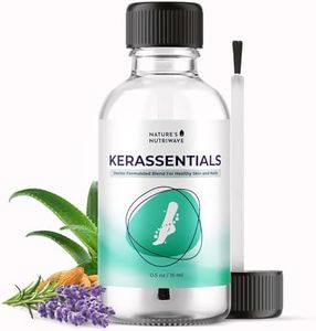 Nature’s NutriWave Kerassentials - Original Kerassentials Formula, Toenail Treatment Extra Strength for Repairing Damaged & Discolored Nails - Plant-Based Oil for Healthy Nail and Skin, 1 Month Supply