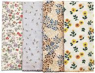 APIGANIZ 4 Pcs 21"x21" Cotton Bandana for Women, Super Soft Puckered (Bubble) Fabric, Neck Scarf for Women, All-Occasion Gift - Q02