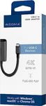 INSIGNIA 4K@60Hz USB C to HDMI Adapter - Black, High Speed, Thunderbolt, Groundbreaking Performance, Compatible for Apple Mackbook, iPad, iPhone, Pixelbook, XPS, Galaxy and More