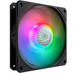 Cooler Master SickleFlow 120 Addressable RGB Square Frame Fan, Individually Customizable LEDS, Air Balance Curve Blade Design, Sealed Bearing, PWM Control for Computer Case & Liquid Radiator