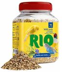 PETS EMPIRE Rio Wild Seeds Mix Complete Bird Food, Natural Mix Grains & Seeds, Healthy Birdfood Avian Diet, Nutritious Wild Seed Blend for All Birds - 240g