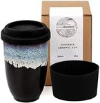 NOVA CERAMICS 12oz Travel Coffee Mu