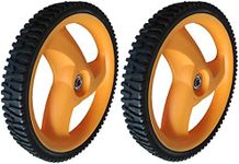 Yangtek 2 x Lawnmower Rear Wheel 293 mm 78 Dents for McCulloch, Rally Craftsman Partner Electrolux and Other Lawnmowers Universal