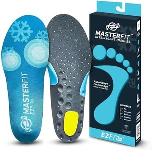 Masterfit EZFit QF Snow Ski and Snowboard Insoles for Men and Women, Low Volume, XX-Large