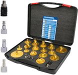 BELEY Brake Fluid Bleeder Adapter Kit Master Cylinder Bleeder Tool Kit for Most Vehicles Brake Fluid Bleeding or Refilling