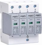 FEEO Plastic AC 4 Pole Surge Protection Device SPD 20 -40 kA (White)