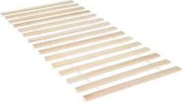 ZNX Heavy Duty Wooden Bed Slats Replacement Mattress in 3 Feet Single/ 4 Feet Small Double/ 4 Feet 6 Inch Double/ 5 Feet King Size/ 6 Feet Super King Size Pack Of 10 (3 Feet Single)