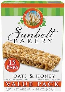 Sunbelt Bakery Oats & Honey Chewy Granola Bars, 14.26 Oz. 15 Count (Box of 1)