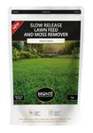 Bronte Heritage 1kg Lawn Feed Organic Based Fertiliser & Moss Control for Lush Green Grass Slow Release Nitrogen & Potassium Nutrients Safe for All Grass Treats up to 10m² Ideal for Small Lawn Areas