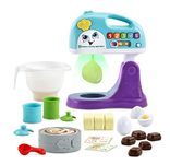 Leapfrog Rainbow Learning Lights Mixer, Pretend Play Toddler Toy, 14 Play Pieces, Lights, Phrases, Music & Songs, Learn Counting, Numbers & Colours, Gift for Children 2, 3, 4 + Years, English Version