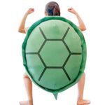 TANIOO 40 Inch Wearable Turtle Shell Pillows Weighted Stuffed Animal Costume Plush Toy Funny Dress Up, Gift For Kids Adults (40 Inch)