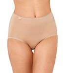 Sloggi Women's Sloggi 24/7 Cotton Mx3p Boxer Briefs, Beige (Brush Sn), 14 UK