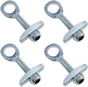 Yocimango Bicycle Chain Adjuster Bicycle Adjustable Chain Buckle Bike Wheel Fixing Button for Dead Fly Bicycles Folding Bicycles and Mountain Bikes-4PCS