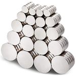 DIYMAG Multi-Use Rare Earth Magnets, Round Ceramic Industrial Ferrite Magnets for Hobbies, Crafts, Science and Refrigerator Magnet for Hobbies,Crafts and Science,Pack of 80