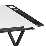 Modern Premier Metal Tray 24"" for Art/Craft Table, Black