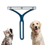 Greenkit Reusable Pet Hair Remover-The Non-Damaging Lint Remover，Portable Clothes Fuzz Shaver, Carpet Scraper-Dog&Cat Fur Remover for Furniture, Couch, Carpet, Car Seats and Bedding