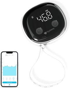 Tychesy Smart Body Tape Measure, Bluetooth Digital Body Measuring Tape with APP for Body Measurement Device, Clear LED Display, USB-C Rechargeable
