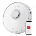 roborock Q7 Max Robot Vacuum and Mop Cleaner, 4200Pa Strong Suction, Lidar Navigation, Multi-Level Mapping, No-Go&No-Mop Zones, 180mins Runtime, Works with Alexa, Perfect for Pet Hair(White)