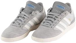 Adidas Busenitz Shoes - Solid Grey/Chalk White/Gold Metallic - 7.5