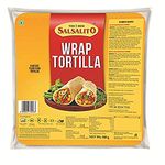 Salsalito Wrap Tortilla, (6 Pcs Plain Tortillas). 348g