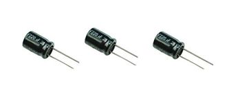 Zigshash Audio Capacitor 220uf 25v Aluminium Electrolytic - Pack of 10