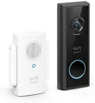 eufy Security Battery Video Doorbell C210 Kit, 1080p, No Subscription, Wi-Fi, 120-Day Battery Life, AI Detection, 2-Way Audio, Remote Monitoring