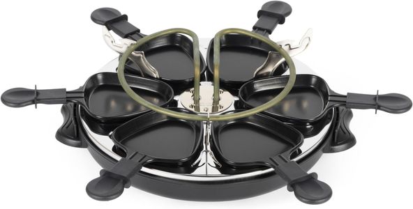 Giles & Posner Raclette Grill – 6-Person Electric Tabletop Grill