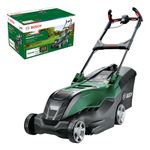 Bosch Corded Powerful Mower AdvancedRotak 40-650 (for Mowing Your Lawn; 1800W Motor Power; Cutting Width: 40 cm)