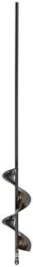 Yard Butler Roto Earth 24” Aerating Irrigating Planting Auger Drill Bit, Heavy Duty Drill Device for Digging Holes for Plants - Speed Garden Tool Attachment for Soil Digging, Spiral Landscape Drilling