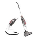 Corded Stick Vacuum, 4 in 1 Small Vacuum Cleaner with 450W Powerful Suction HEPA Filters for Hard Floor Pet Hair Home Apartments Dorms Small Spaces