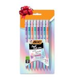 BIC Extra-Smooth Pastel Mechanical Pencils with Erasers, Medium Point (0.7mm), 24-Count Pack, Bulk Mechanical Pencils for School or Office Supplies