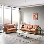 2-Piece Living Room Sofa Set with R