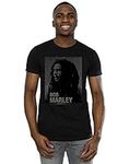 Bob Marley Men's Roots Rock Reggae T-Shirt Medium Black