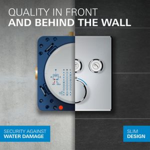 GROHE Precision SmartControl Shower System – Thermostatic Mixer