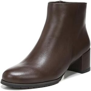 Naturalizer Women's Bay Ankle Boot, Chocolate Wp Leather, 8 Wide