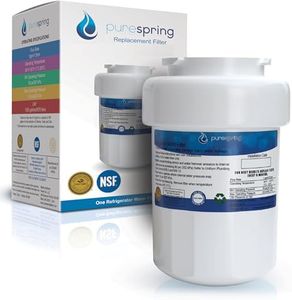 PureSpring Replacement Refrigerator Water Filter Compatible with GE MWF MWFP MWFA MWFAP FMG-1 GWF GWF01 GWF0 GWFA GWF06 HWF HWFA Smartwater, Kenmore 9991 46-9991 469991 (1 Pack)