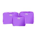 Olympia 3 Piece Packing Pouch Set, Purple, One Size