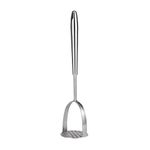 IMEEA Potato Masher SUS304 Stainless Steel Potato Masher with Long Handle for Avocado, Mashed Potatoes, Beans, Vegetables, 13.8-Inch