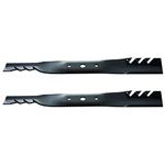 Oregon Mower Blades, 2 Pack, Gator G3 Mulching Lawnmower Replacement Blades, 21-3/8" Length, 42" Deck (92-676-2)