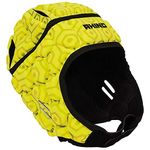 Rhino Unisex's Pro Head guard Headguard, Fluo Yellow, S