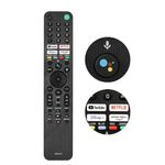 Lambcare® Compatible for Soni TV Remote Replacement for Bravia & All 2019-2023 Soni XR/XBR/KD Series 4K LED OLED Google/Android Smart TVs with Voice Command – 1-Year Full Warranty