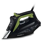 Rowenta Eco Intelligence DW6330D1 Steam Iron, Optimum Steam Distribution, 2500 W, Fast Warm-up Time, 1 L, Black/Green