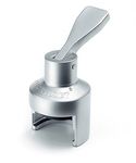 Le Creuset Metal Crown Sparkling Wine Stopper, Model SW-101, Perfect for Champagne, Satin Chrome, 59989013000625